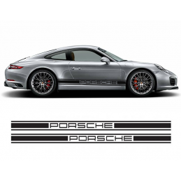 Kit 2 Bandes Latérales Porsche