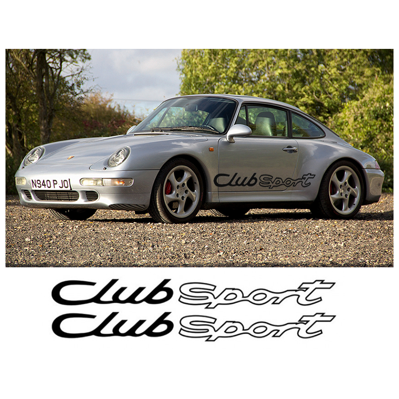 Bandes latérales Porsche Club Sport Bandes latérales Porsche Club Sport
