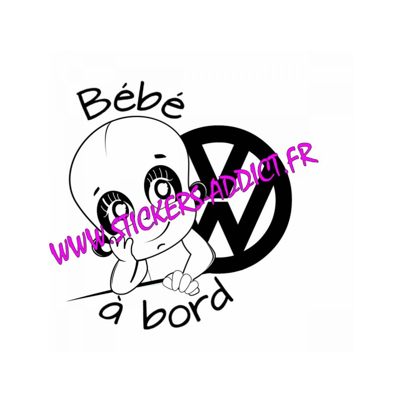 Bebe A Bord Volkswagen