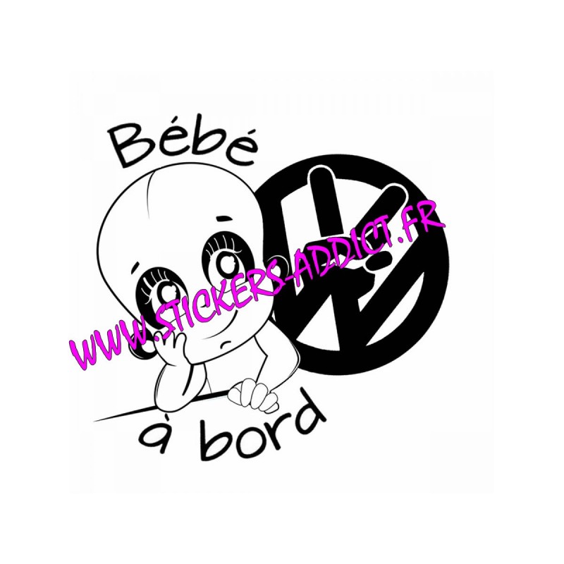 Bébé à Bord Volkswagen 3 Bébé à Bord Volkswagen 3