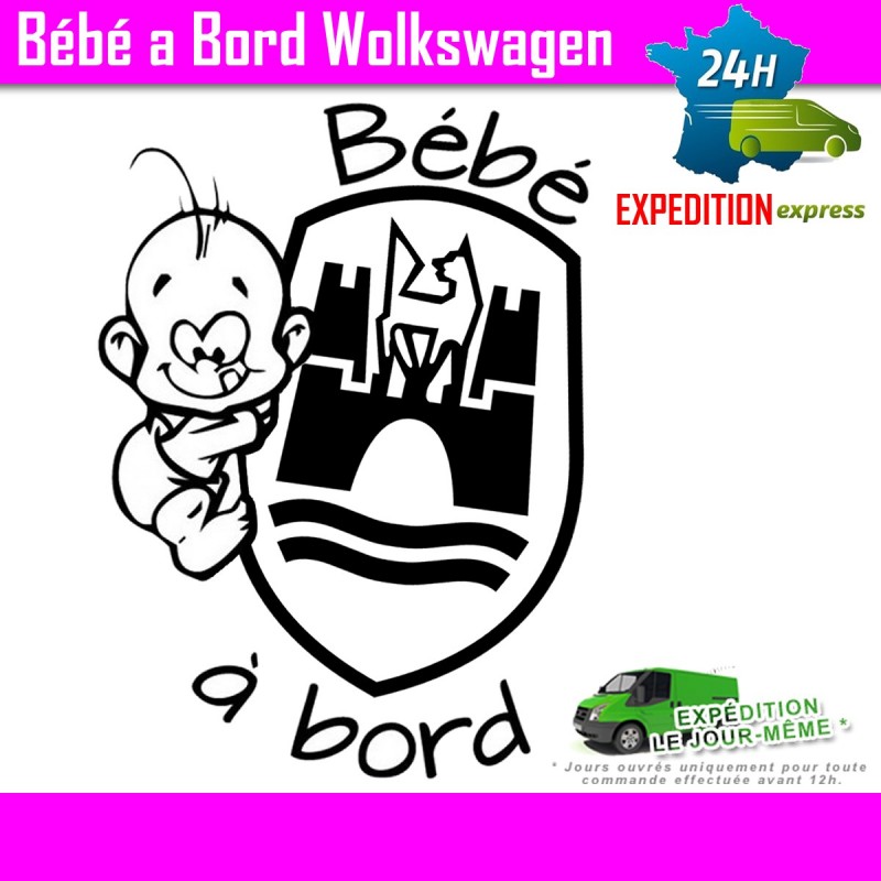 Bebe A Bord Volkswagen 4