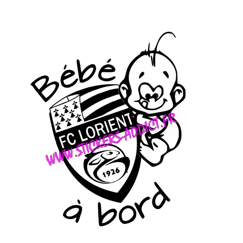 Bébé à Bord FC LORIENT Bébé à Bord FC LORIENT