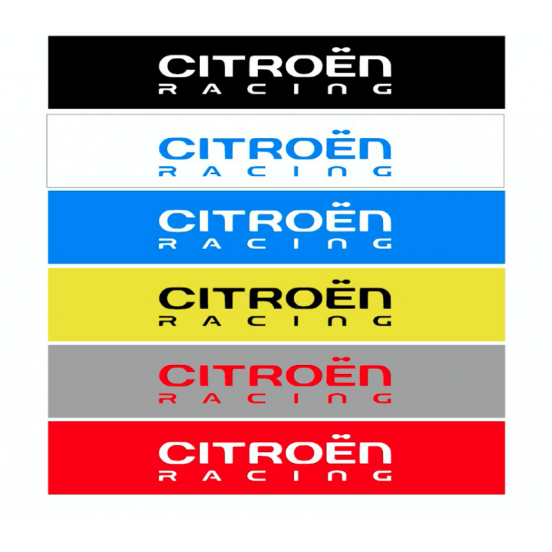 Bande Pare-Soleil Citroen Sport Racing