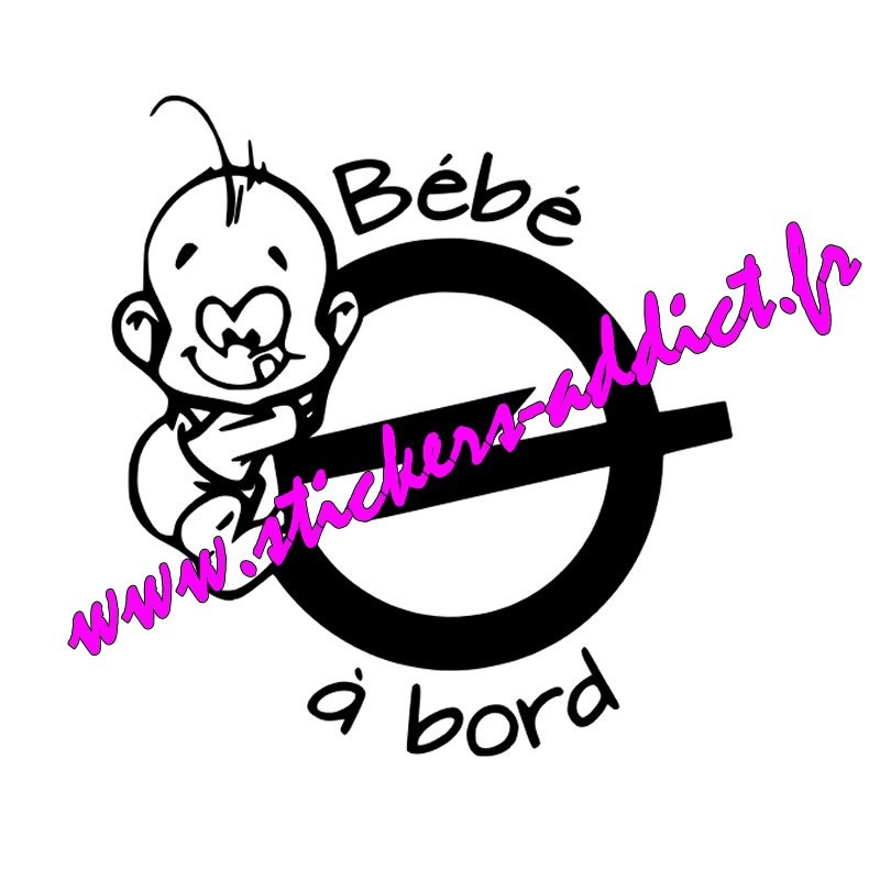 Bébé à Bord Opel Bébé à Bord Opel