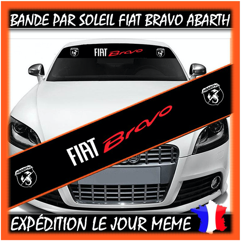 Bande Pare-Soleil Fiat Bravo Abarth Bande Pare-Soleil Fiat Bravo Abarth