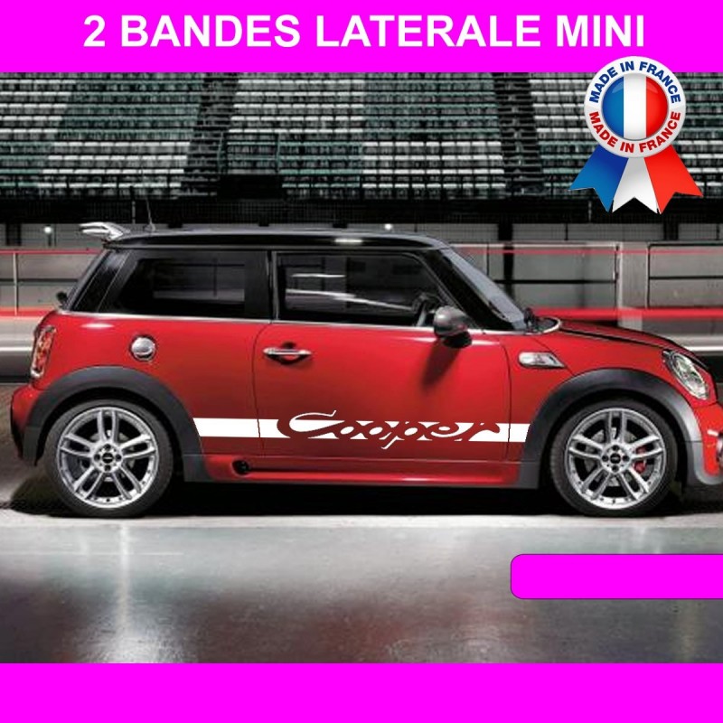 2 bandes Latérales Mini Cooper 2 bandes Latérales Mini Cooper
