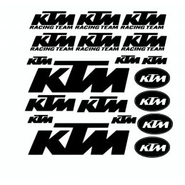 Kit de 19 Stickers KTM