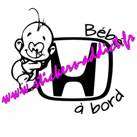 Bebe A Bord Honda